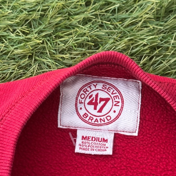 ’47 Brand Women’s Red St. Louis Cardinals Sweatshirt Size M - Picture 10 of 15